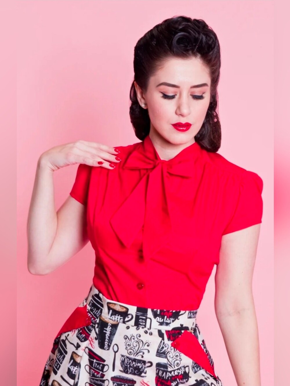The Limited | Bowtie Blouse